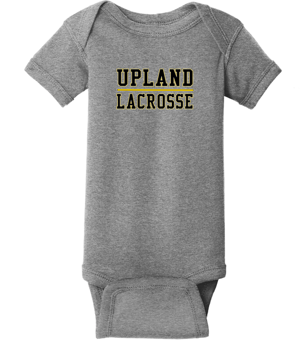 Upland Lacrosse Infant Short Sleeve Baby Rib Bodysuit