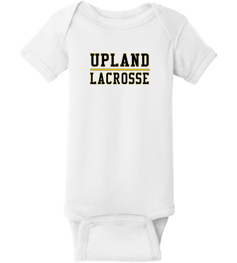 Upland Lacrosse Infant Short Sleeve Baby Rib Bodysuit