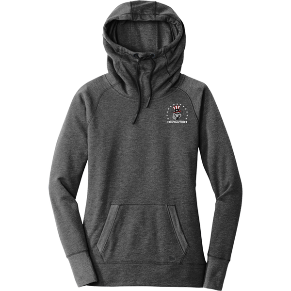 Phila Revolution New Era Ladies Tri-Blend Fleece Pullover Hoodie