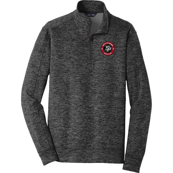 South Pittsburgh Rebellion PosiCharge Electric Heather Fleece 1/4-Zip Pullover