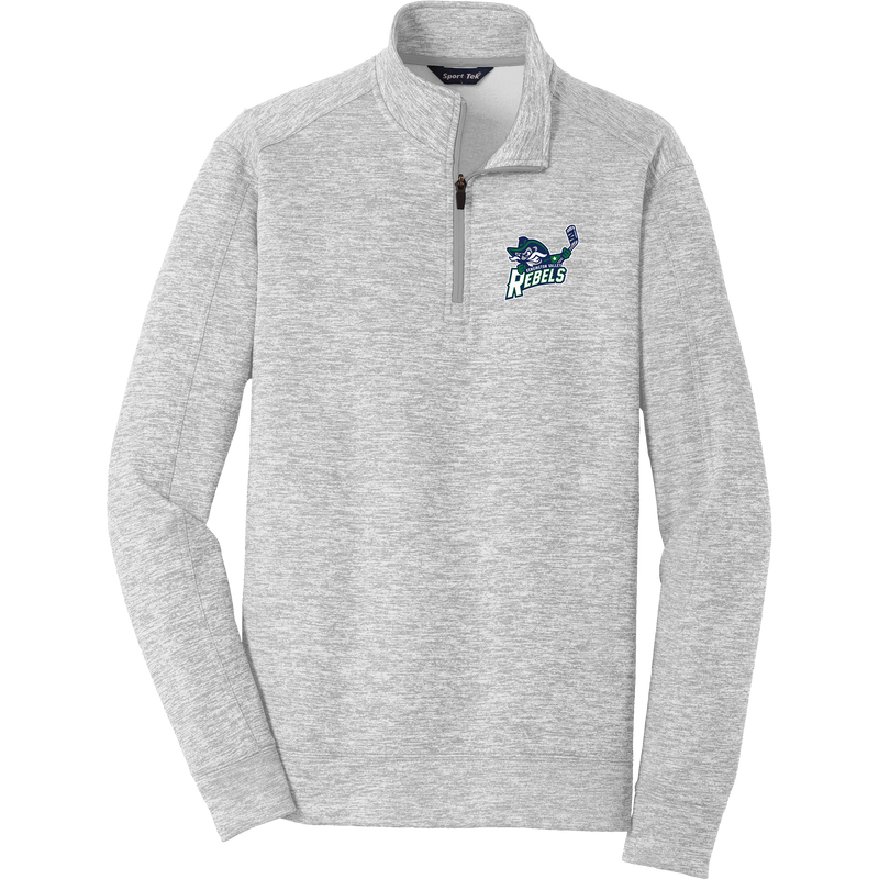 Kensington Valley Rebels PosiCharge Electric Heather Fleece 1/4-Zip Pullover