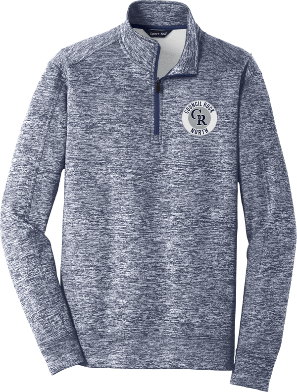 Council Rock North PosiCharge Electric Heather Fleece 1/4-Zip Pullover