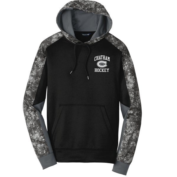 Chatham Hockey Sport-Wick Mineral Freeze Fleece Colorblock Hooded Pullover
