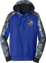 Woodridge Wild Sport-Wick Mineral Freeze Fleece Colorblock Hooded Pullover