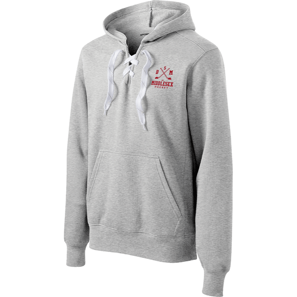 BSM Middlesex Lace Up Pullover Hooded Sweatshirt