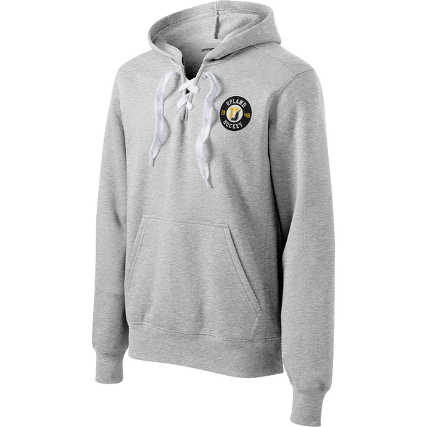 Upland Country Day School Lace Up Pullover Hooded Sweatshirt
