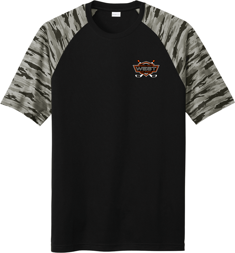 Orange County West Drift Camo Colorblock Tee