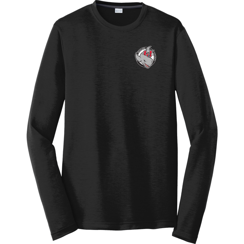 CT Whalers Tier 2 Long Sleeve PosiCharge Competitor Cotton Touch Tee