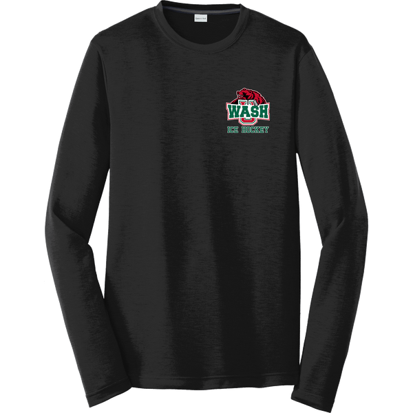 Wash U Long Sleeve PosiCharge Competitor Cotton Touch Tee