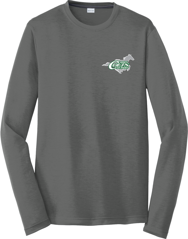 NJ Colts Long Sleeve PosiCharge Competitor Cotton Touch Tee