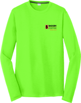 Biggby Coffee Hockey Club Long Sleeve PosiCharge Competitor Cotton Touch Tee