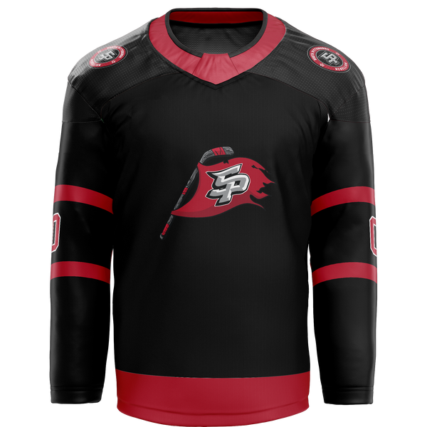 South Pittsburgh Rebellion Mites Adult Player Hybrid Jersey