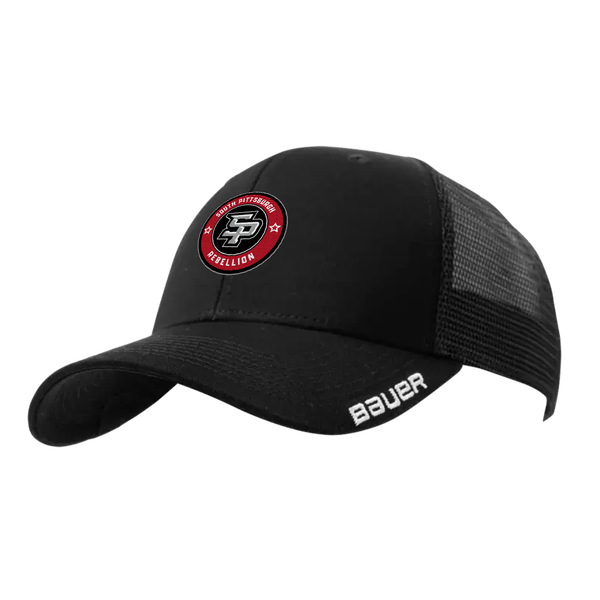 South Pittsburgh Rebellion Mites Bauer S24 Adult Team Mesh Snapback