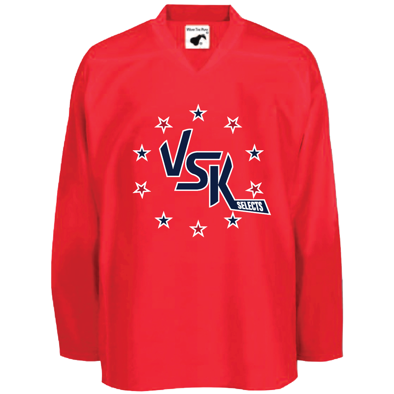 VSK Selects Youth Goalie Practice Jersey - Red