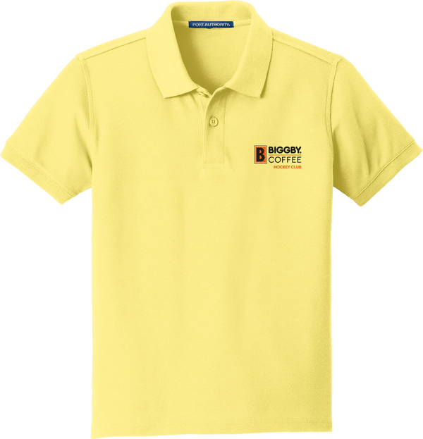 Biggby Coffee Hockey Club Youth Core Classic Pique Polo