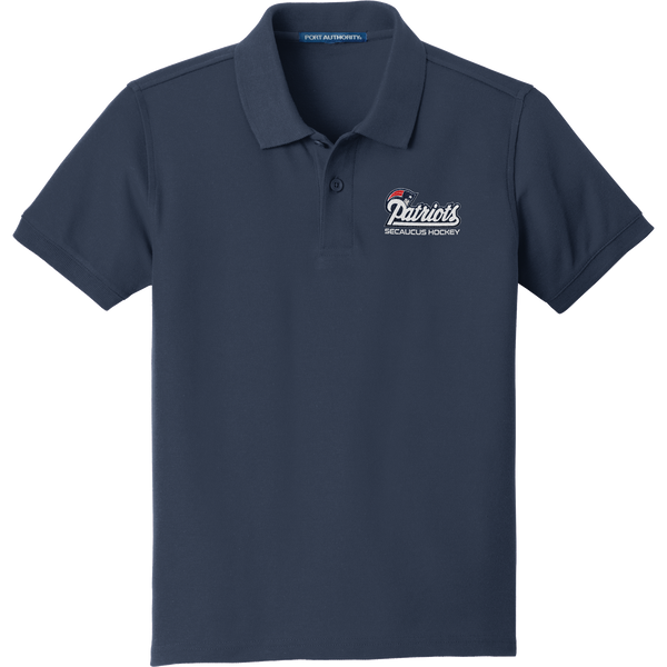 Secaucus Patriots Youth Core Classic Pique Polo