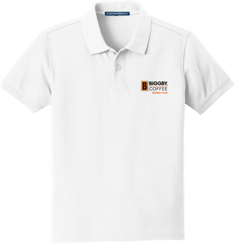 Biggby Coffee Hockey Club Youth Core Classic Pique Polo