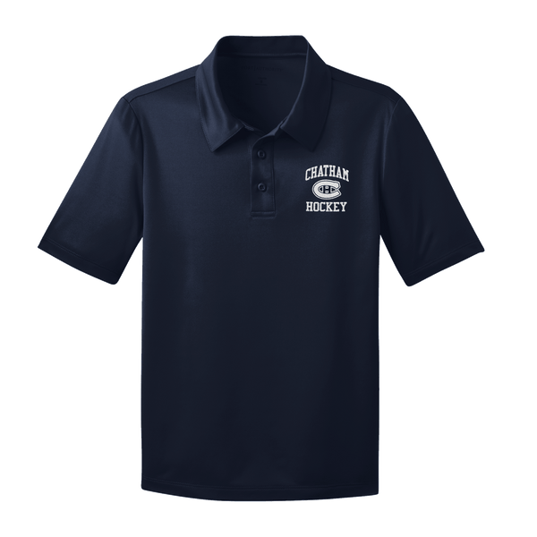 Chatham Hockey Youth Silk Touch Performance Polo
