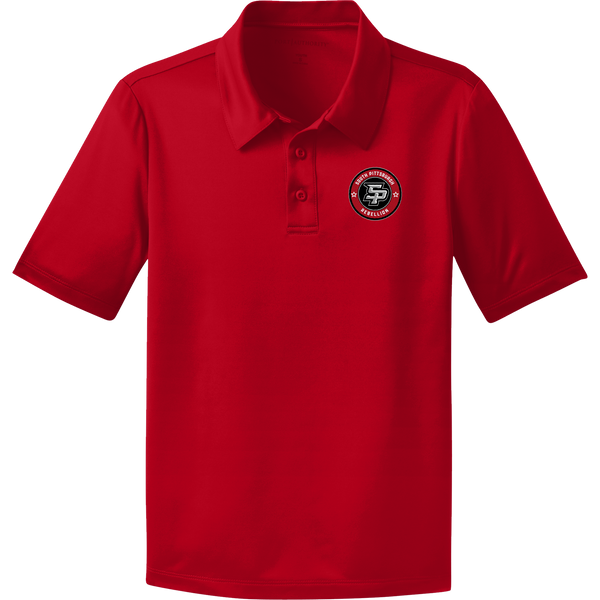 South Pittsburgh Rebellion Youth Silk Touch Performance Polo