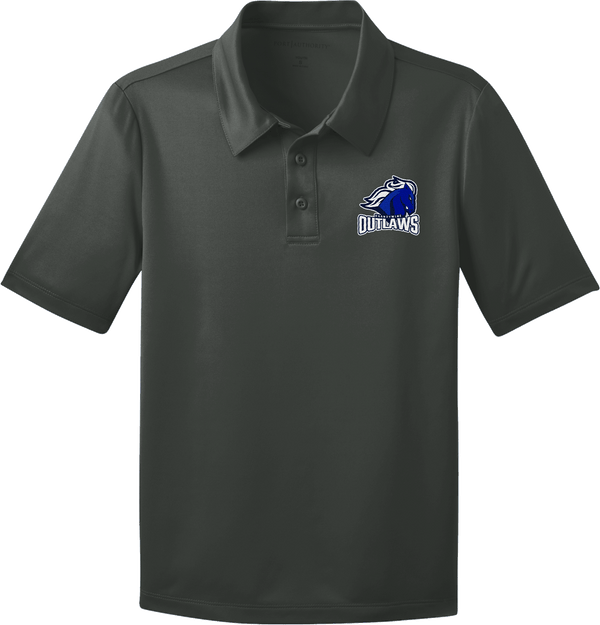 Brandywine Outlaws Youth Silk Touch Performance Polo