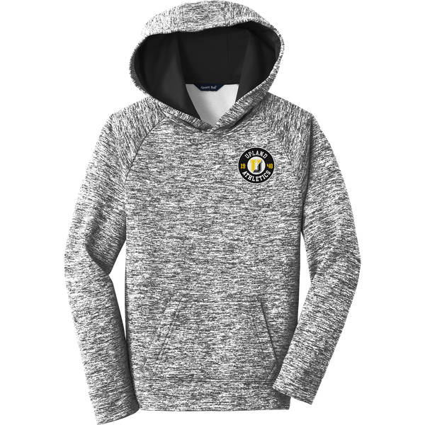 Upland Country Day School Youth PosiCharge Electric Heather Fleece Hooded Pullover