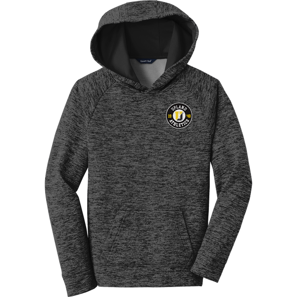 Upland Country Day School Youth PosiCharge Electric Heather Fleece Hooded Pullover