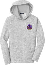 Youngstown Phantoms Youth PosiCharge Electric Heather Fleece Hooded Pullover