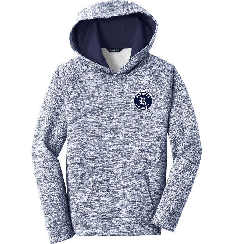 Randolph Hockey Youth PosiCharge Electric Heather Fleece Hooded Pullover