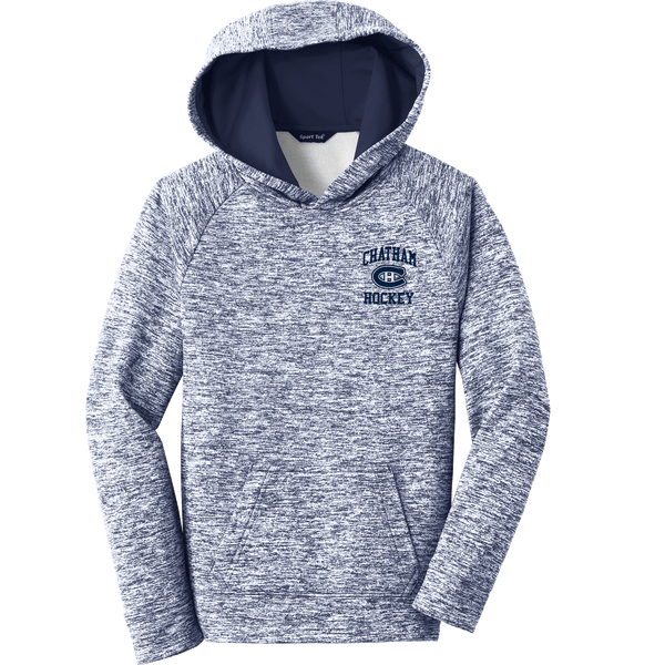 Chatham Hockey Youth PosiCharge Electric Heather Fleece Hooded Pullover