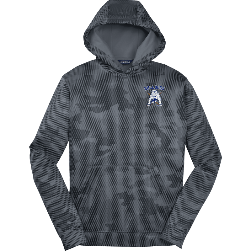Chicago Bulldogs Youth Sport-Wick CamoHex Fleece Hooded Pullover