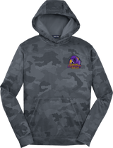 Youngstown Phantoms Youth Sport-Wick CamoHex Fleece Hooded Pullover