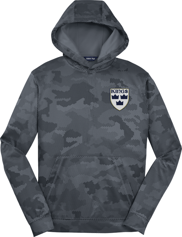 North Jersey Kings Youth Sport-Wick CamoHex Fleece Hooded Pullover