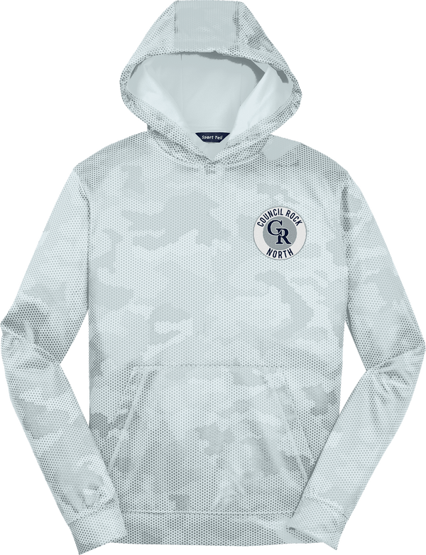 Council Rock North Youth Sport-Wick CamoHex Fleece Hooded Pullover