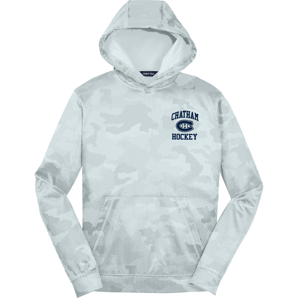 Chatham Hockey Youth Sport-Wick CamoHex Fleece Hooded Pullover