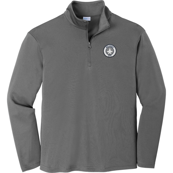 NJ Jets Youth PosiCharge Competitor 1/4-Zip Pullover