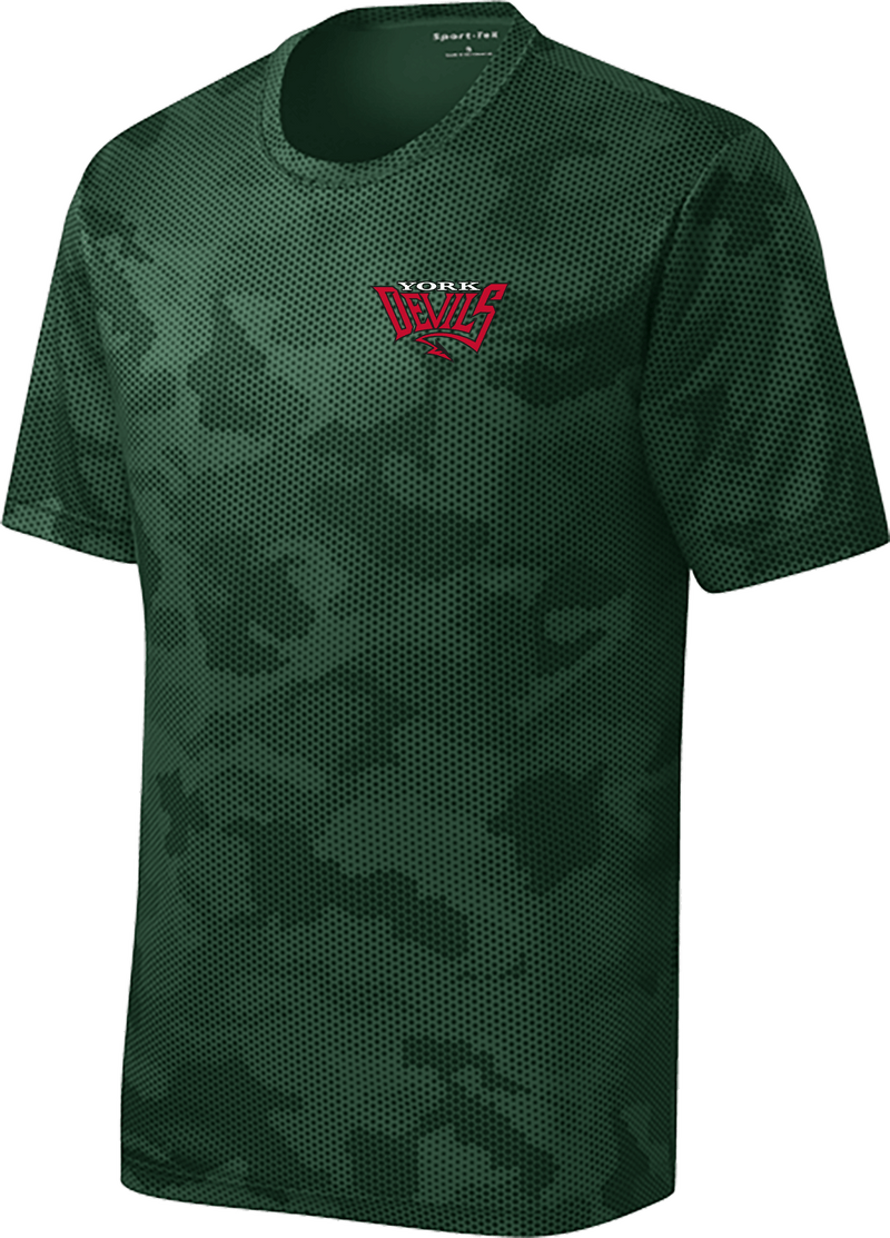 York Devils Youth CamoHex Tee