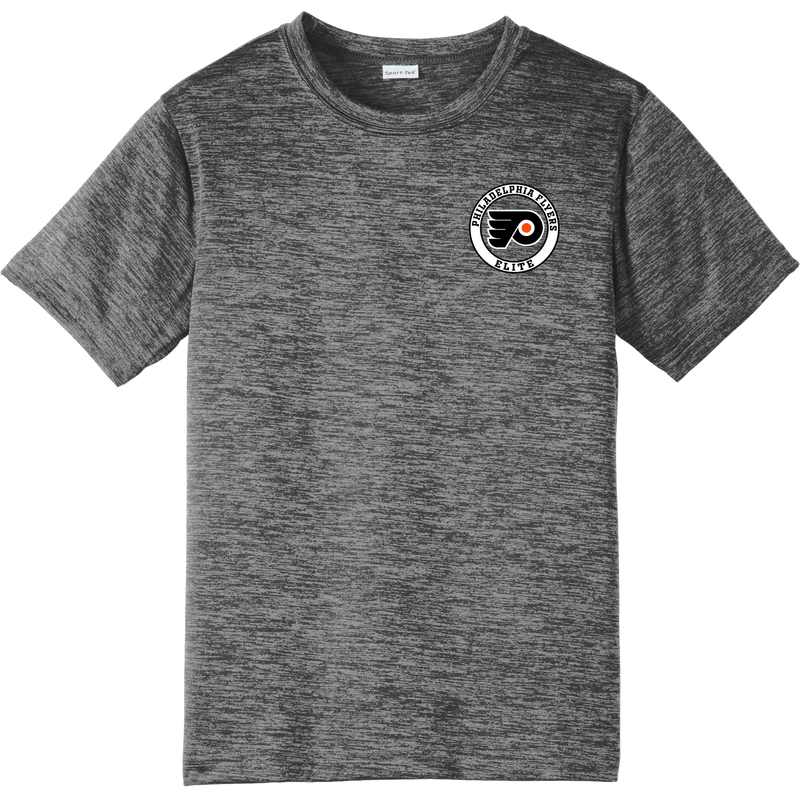 Philadelphia Flyers Elite Youth PosiCharge Electric Heather Tee