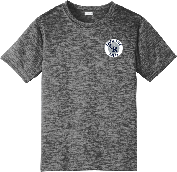Council Rock North Youth PosiCharge Electric Heather Tee