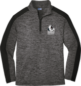 Berdnikov Bears Youth PosiCharge  Electric Heather Colorblock 1/4-Zip Pullover