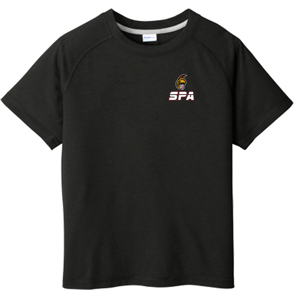 Seacoast Spartans Youth PosiCharge Tri-Blend Wicking Raglan Tee