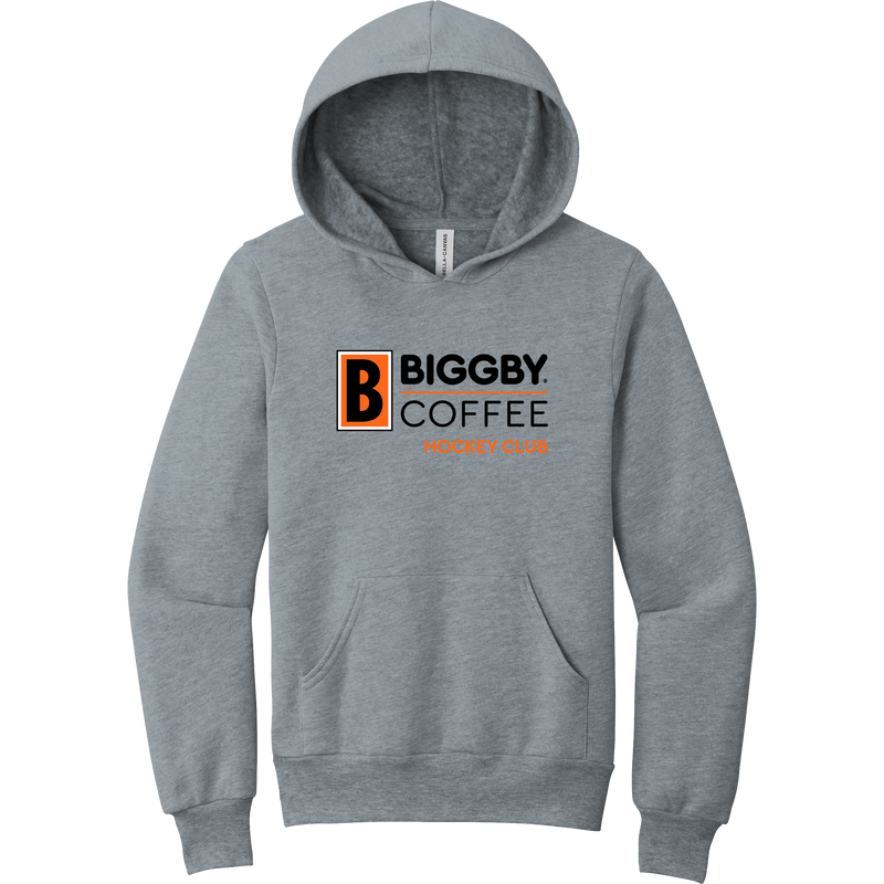 Biggby Coffee Hockey Club Youth Sponge Fleece Pullover Hoodie