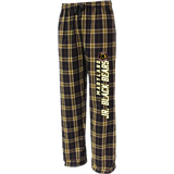 MD Jr. Black Bears Flannel Pant