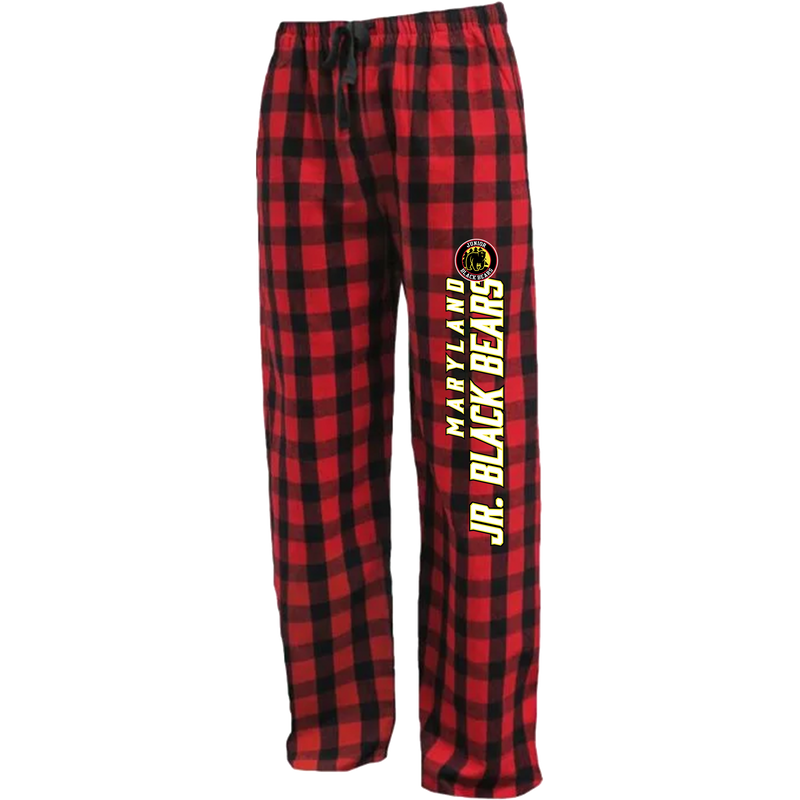 MD Jr. Black Bears Flannel Pant