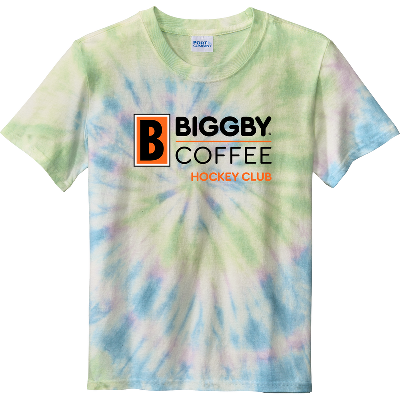 Biggby Coffee Hockey Club Youth Tie-Dye Tee