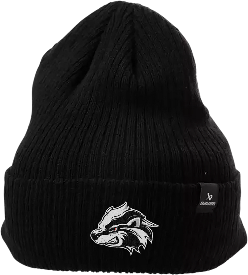 Allegheny Badgers Bauer Team Ribbed Toque