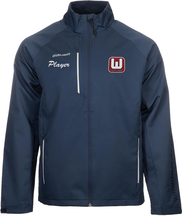 Bauer S24 Youth Lightweight Warm Up Jacket - CT Whalers Tier 1