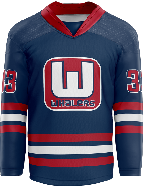 CT Whalers Tier 1 Youth Player Sublimated Jersey